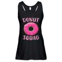 Donut Squad Matching Donut Party Pink Doughnut Sprinkles Ladies Essential Flowy Tank