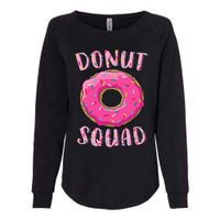 Donut Squad Matching Donut Party Pink Doughnut Sprinkles Womens California Wash Sweatshirt