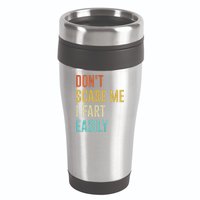 Dont Scare Me I Fart Easily Retro Funny Flatulence For Dads 16oz Travel Tumbler