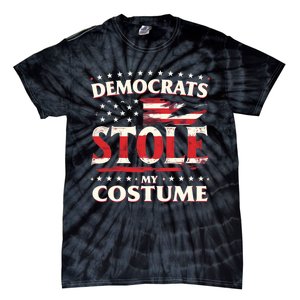 Democrats Stole My Costume Trump 2024 Halloween Costume Tie-Dye T-Shirt