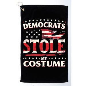 Democrats Stole My Costume Trump 2024 Halloween Costume Platinum Collection Golf Towel