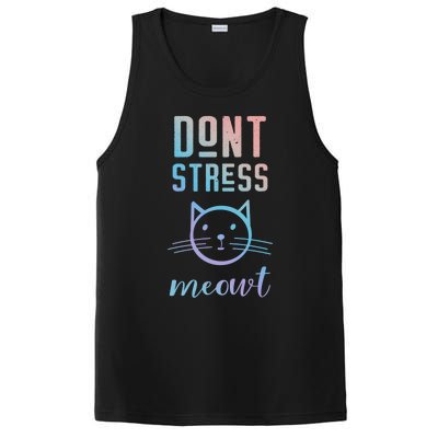 Dont Stress Meowt Cool Gift Funny Theme Gift PosiCharge Competitor Tank