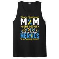 Down Syndrome Mom T21 Trisomy 21 Down Syndrome Awareness PosiCharge Competitor Tank