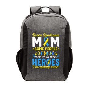 Down Syndrome Mom T21 Trisomy 21 Down Syndrome Awareness Vector Backpack