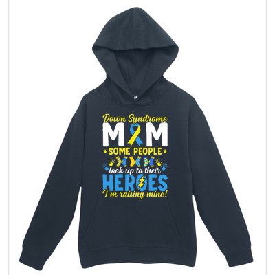 Down Syndrome Mom T21 Trisomy 21 Down Syndrome Awareness Urban Pullover Hoodie