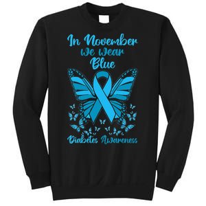 Diabetes Support November Blue Diabetes Awareness Sweatshirt