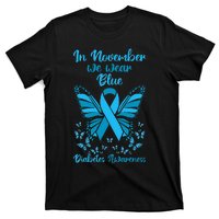 Diabetes Support November Blue Diabetes Awareness T-Shirt