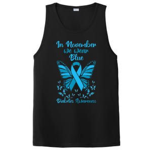 Diabetes Support November Blue Diabetes Awareness PosiCharge Competitor Tank