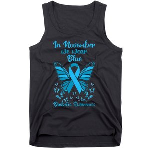 Diabetes Support November Blue Diabetes Awareness Tank Top