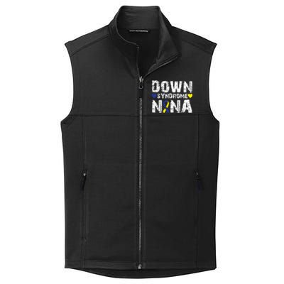 Down Syndrome Nana Family Matching For Down Syndrome Awareness Gift Collective Smooth Fleece Vest