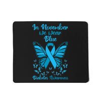 Diabetes Support November Blue Diabetes Awareness Mousepad