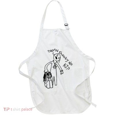 Damn Shawty No Hj Full-Length Apron With Pockets