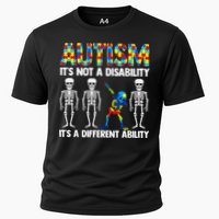 Dabbing Skeleton Not A Disability ASD Awareness Performance Shirt
