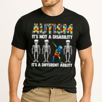 Dabbing Skeleton Not A Disability ASD Awareness Performance Shirt