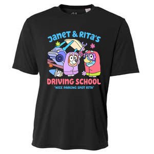 Driving School Nice Parking Spot Rita Cooling Performance Crew T-Shirt