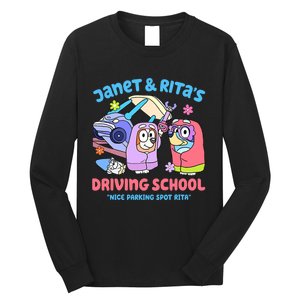 Driving School Nice Parking Spot Rita Long Sleeve Shirt