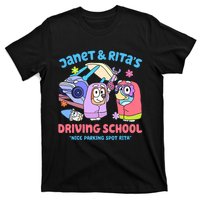 Driving School Nice Parking Spot Rita T-Shirt