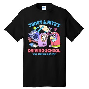 Driving School Nice Parking Spot Rita Tall T-Shirt