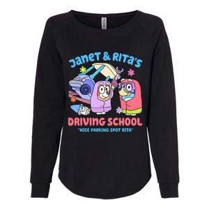 Driving School Nice Parking Spot Rita Womens California Wash Sweatshirt