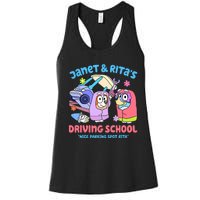 Driving School Nice Parking Spot Rita Women's Racerback Tank