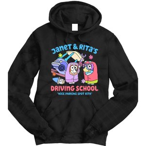 Driving School Nice Parking Spot Rita Tie Dye Hoodie