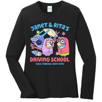 Driving School Nice Parking Spot Rita Ladies Long Sleeve Shirt