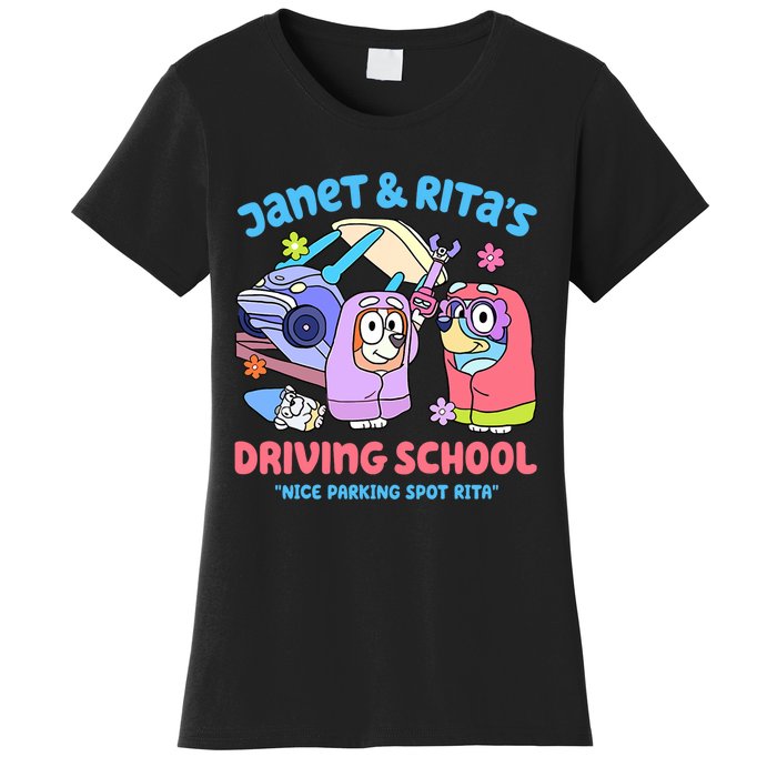 Driving School Nice Parking Spot Rita Women's T-Shirt