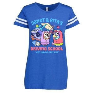 Driving School Nice Parking Spot Rita Enza Ladies Jersey Football T-Shirt