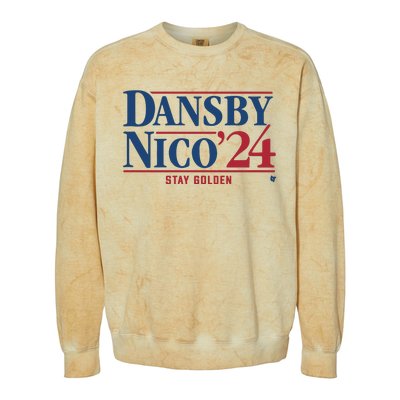 Dansby Swanson Nico Hoerner Dansby Nico 24 Colorblast Crewneck Sweatshirt