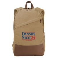 Dansby Swanson Nico Hoerner Dansby Nico 24 Cotton Canvas Backpack