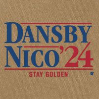 Dansby Swanson Nico Hoerner Dansby Nico 24 Cotton Canvas Backpack