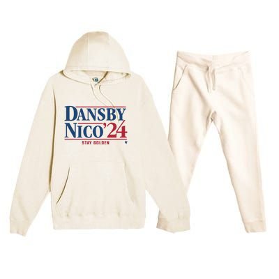 Dansby Swanson Nico Hoerner Dansby Nico 24 Premium Hooded Sweatsuit Set