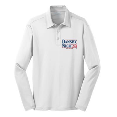 Dansby Swanson Nico Hoerner Dansby Nico 24 Silk Touch Performance Long Sleeve Polo