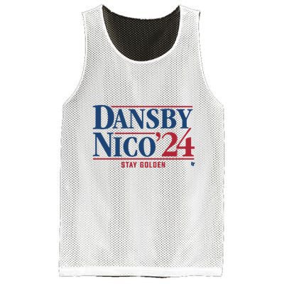 Dansby Swanson Nico Hoerner Dansby Nico 24 Mesh Reversible Basketball Jersey Tank