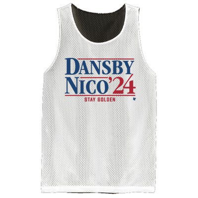 Dansby Swanson Nico Hoerner Dansby Nico 24 Mesh Reversible Basketball Jersey Tank