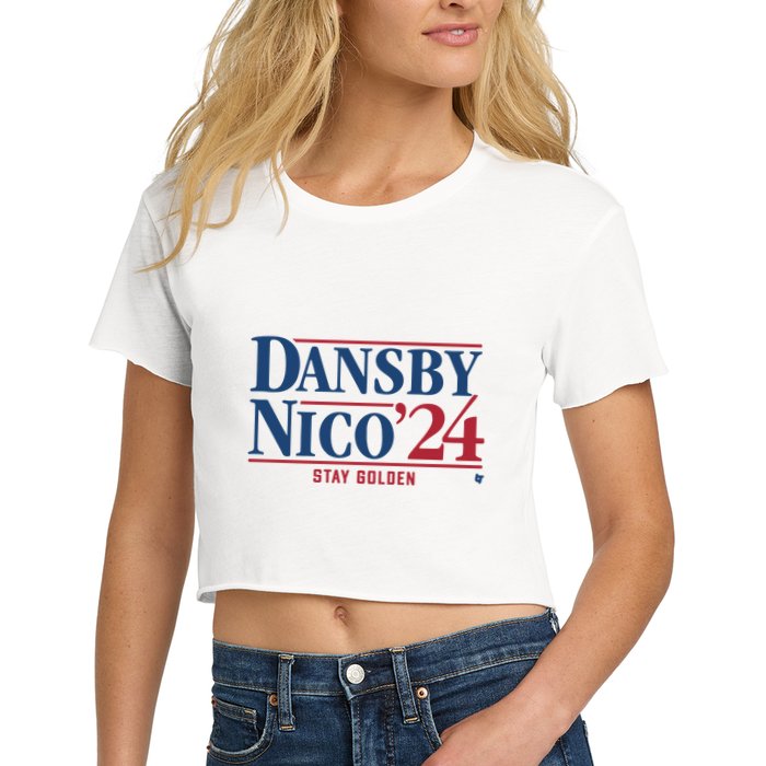 Dansby Swanson Nico Hoerner Dansby Nico 24 Crop Top