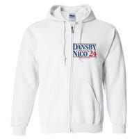 Dansby Swanson Nico Hoerner Dansby Nico 24 Full Zip Hoodie