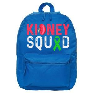 Dialysis Squad Ney Transplant Nephrology Rn Gift 16 in Basic Backpack