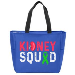 Dialysis Squad Ney Transplant Nephrology Rn Gift Zip Tote Bag