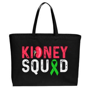 Dialysis Squad Ney Transplant Nephrology Rn Gift Cotton Canvas Jumbo Tote