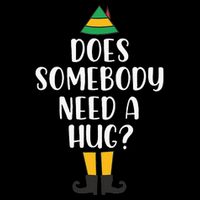 Does Somebody Need A Hug Christmas Elf Buddy 16 in Basic Backpack