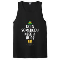 Does Somebody Need A Hug Christmas Elf Buddy PosiCharge Competitor Tank