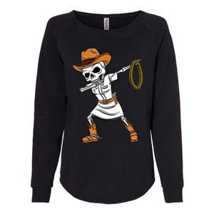 Dabbing Skeleton Nurse Cow Halloween Meaningful Gift Womens California Wash Sweatshirt