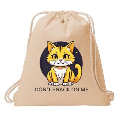 DonT Snack On Me Gadsden Cat Funny Debate Trump Kamala Tank Top Drawstring Bag