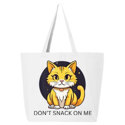 DonT Snack On Me Gadsden Cat Funny Debate Trump Kamala Tank Top 25L Jumbo Tote