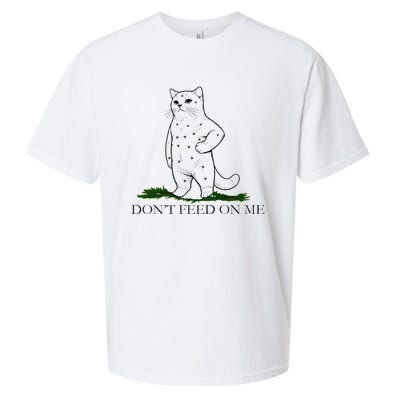 DonT Snack On Me DonT Tread Pets Parody Premium Sueded Cloud Jersey T-Shirt