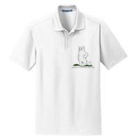 DonT Snack On Me DonT Tread Pets Parody Premium Dry Zone Grid Polo