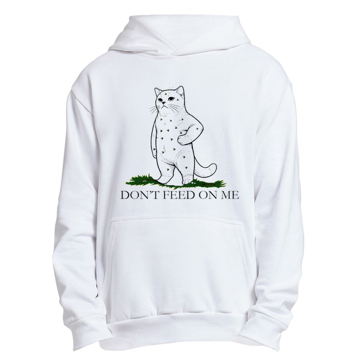 DonT Snack On Me DonT Tread Pets Parody Premium Urban Pullover Hoodie