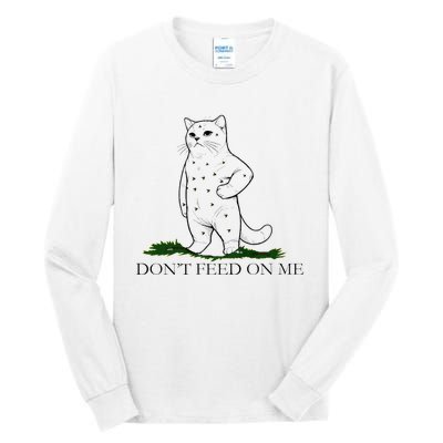 DonT Snack On Me DonT Tread Pets Parody Premium Tall Long Sleeve T-Shirt