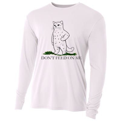 DonT Snack On Me DonT Tread Pets Parody Premium Cooling Performance Long Sleeve Crew